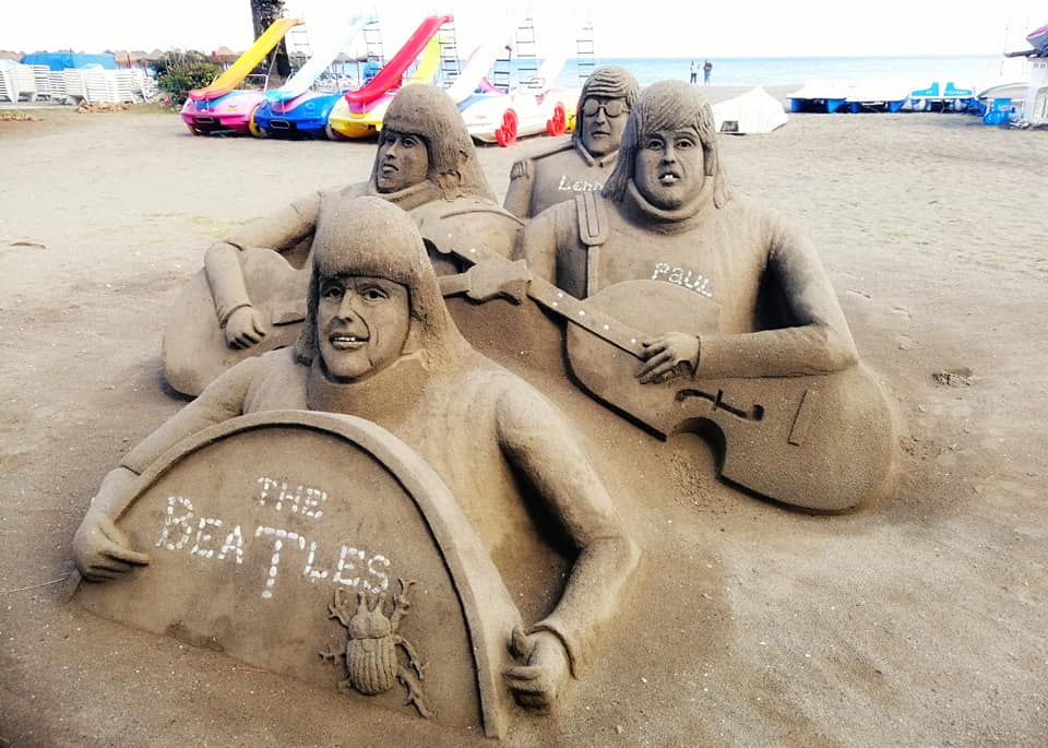 Beatles, Sandkunst