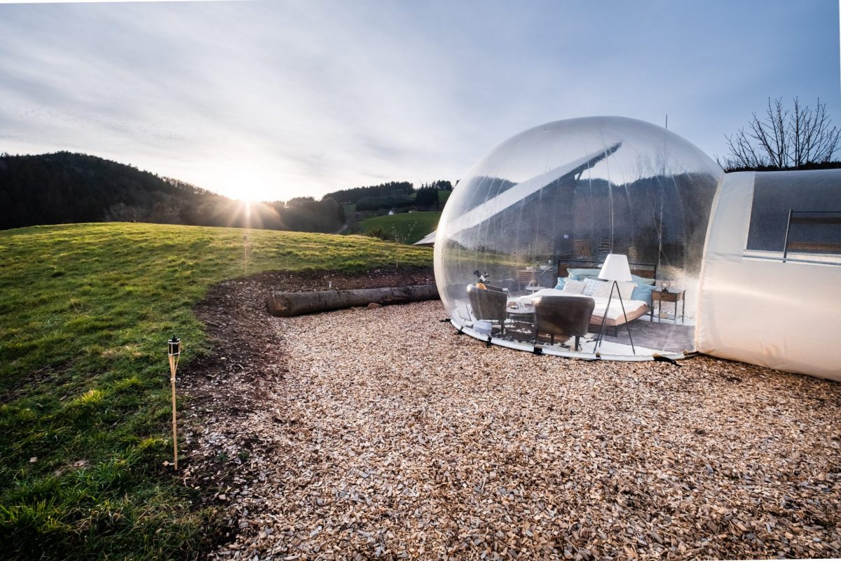 bubble tent